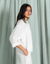 MUSLIN JHONNY COLLAR SHIRT